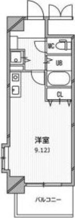 ビスタ江坂南の物件間取画像